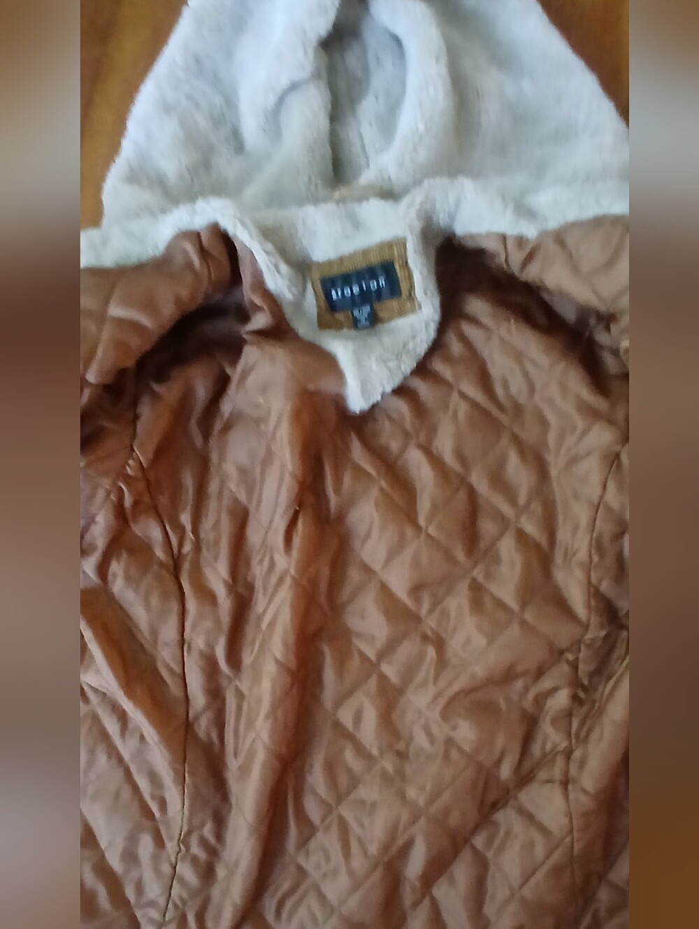 Women's Vintage Braetan Soft Hooded Corduroy Full Zip Jacket SZ 18/20 - Picture 6 of 6